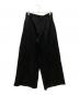 tricot COMME des GARCONS (トリココムデギャルソン) ウールギャバイージーパンツ ブラック サイズ:M：12000円