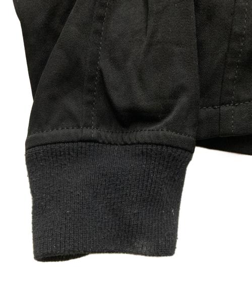 JUNYA WATANABE COMME des GARCONS（ジュンヤワタナベ コムデギャルソン）JUNYA WATANABE COMME des GARCONS ((ジュンヤワタナベ コムデギャルソン) ウールギャバライダースジャケット ブラック サイズ:XSの古着・服飾アイテム