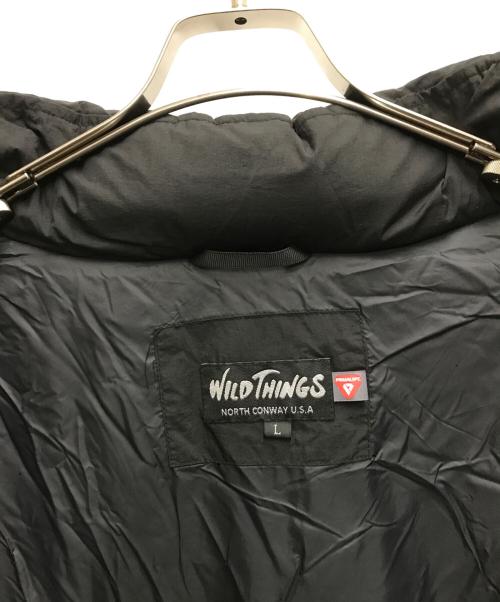 WILD THINGS（ワイルドシングス）WILD THINGS (ワイルドシングス) SHORT MONSTER PARKA ブラック サイズ:Lの古着・服飾アイテム