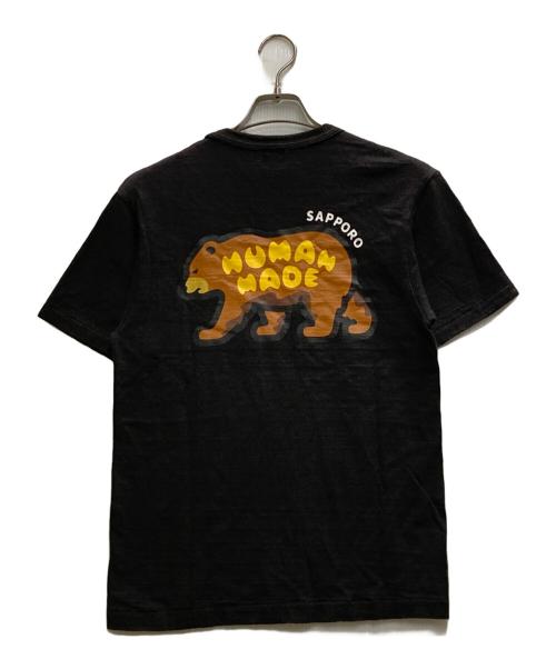 HUMAN MADE（ヒューマンメイド）HUMAN MADE (ヒューマンメイド) POCKET T-SHIRT ブラック サイズ:Sの古着・服飾アイテム