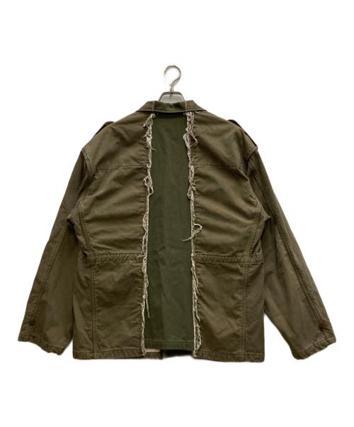 Vuja De（ヴジャデ）Vuja De (ヴジャデ) Scinder Military Jacket カーキ サイズ:Ⅼの古着・服飾アイテム