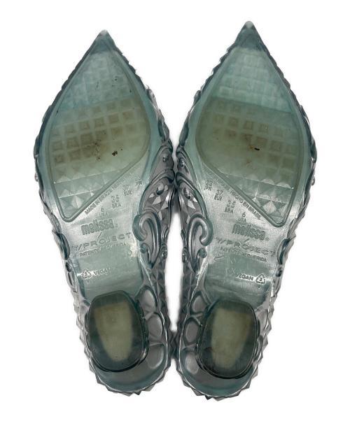 Y/PROJECT（ワイ プロジェクト）Y/PROJECT (ワイ プロジェクト) melissa (メリッサ) Court Shoe シルバー サイズ:23cmの古着・服飾アイテム