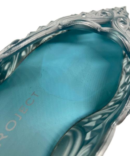 Y/PROJECT（ワイ プロジェクト）Y/PROJECT (ワイ プロジェクト) melissa (メリッサ) Court Shoe シルバー サイズ:23cmの古着・服飾アイテム