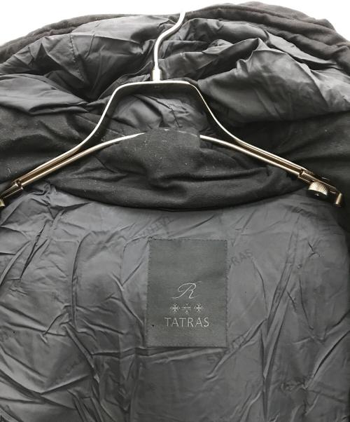 TATRAS（タトラス）TATRAS (タトラス) DOMIZIANOウールフーディーダウンジャケット ブラック サイズ:03の古着・服飾アイテム