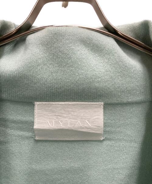 MYLAN（マイラン）MYLAN (マイラン) Cashmere Off Shoulder Knit Top グリーン サイズ:FREEの古着・服飾アイテム