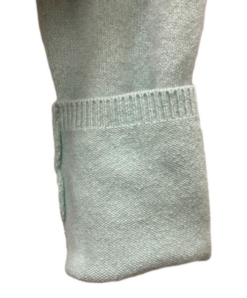 MYLAN（マイラン）MYLAN (マイラン) Cashmere Off Shoulder Knit Top グリーン サイズ:FREEの古着・服飾アイテム