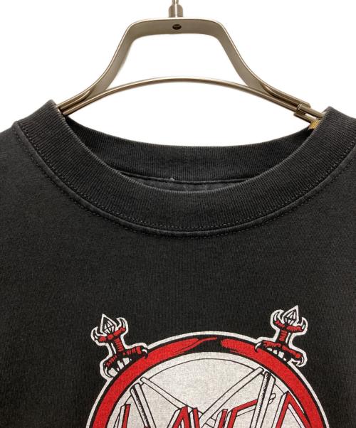 SLAYER（スレイヤー）SLAYER (スレイヤー) 00'sバンドTシャツ ブラック サイズ:Mの古着・服飾アイテム