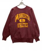 Championチャンピオン）の古着「90'Sリバースウィーブスウェット」｜ボルドー