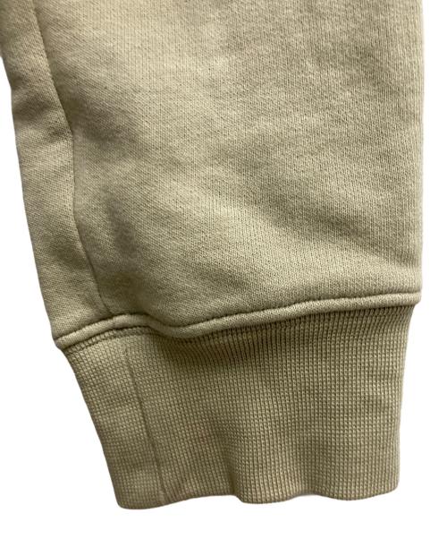 Maison Margiela（メゾンマルジェラ）Maison Margiela (メゾンマルジェラ) レザーエルボーパッチスウェットシャツ オリーブ サイズ:44の古着・服飾アイテム