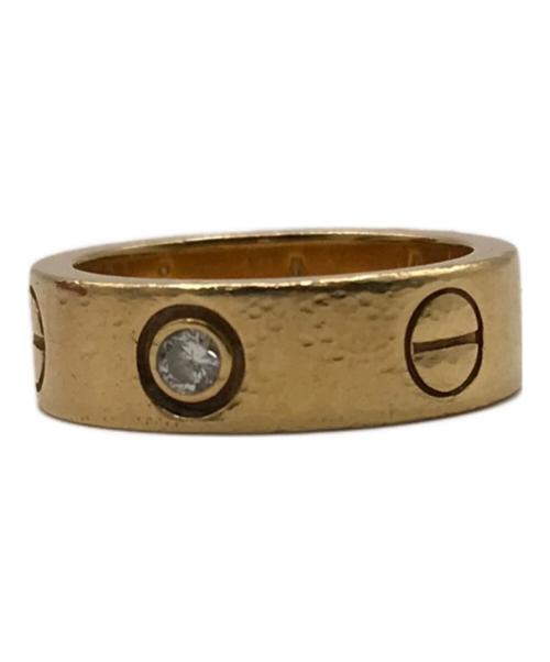 Cartier（カルティエ）Cartier (カルティエ) ハーフダイヤラブリング サイズ:8号の古着・服飾アイテム