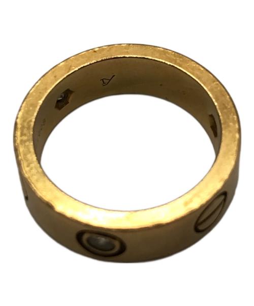 Cartier（カルティエ）Cartier (カルティエ) ハーフダイヤラブリング サイズ:8号の古着・服飾アイテム