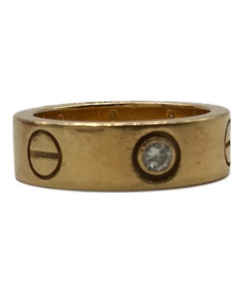 Cartier（カルティエ）Cartier (カルティエ) ハーフダイヤラブリング サイズ:8号の古着・服飾アイテム