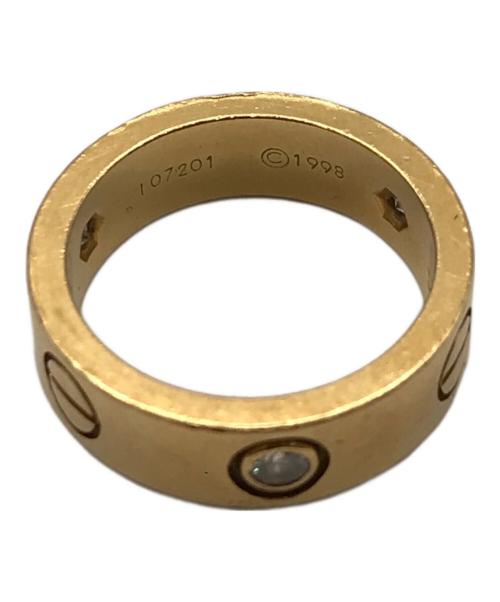 Cartier（カルティエ）Cartier (カルティエ) ハーフダイヤラブリング サイズ:8号の古着・服飾アイテム