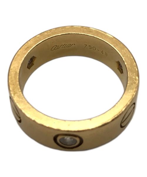 Cartier（カルティエ）Cartier (カルティエ) ハーフダイヤラブリング サイズ:8号の古着・服飾アイテム