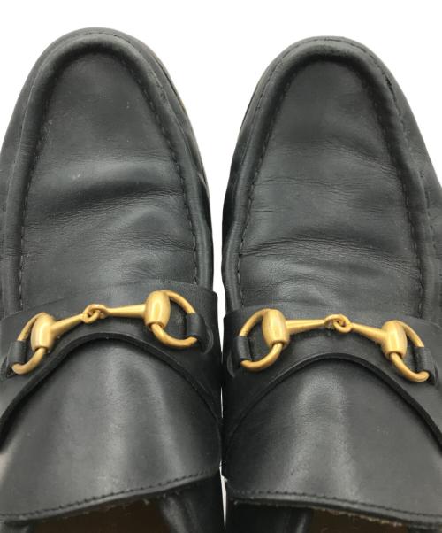 GUCCI（グッチ）GUCCI (グッチ) ホースビットアンクルブーツ ブラック サイズ:10の古着・服飾アイテム
