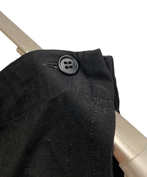 LIMI feu（リミフゥ）LIMI feu (リミフゥ) アシンメトリー長方形ケープ ブラック サイズ:Sの古着・服飾アイテム