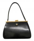 GIANNI VERSACEジャンニ・ヴェルサーチ）の古着「がま口ワンショルダーバッグ」｜ブラック