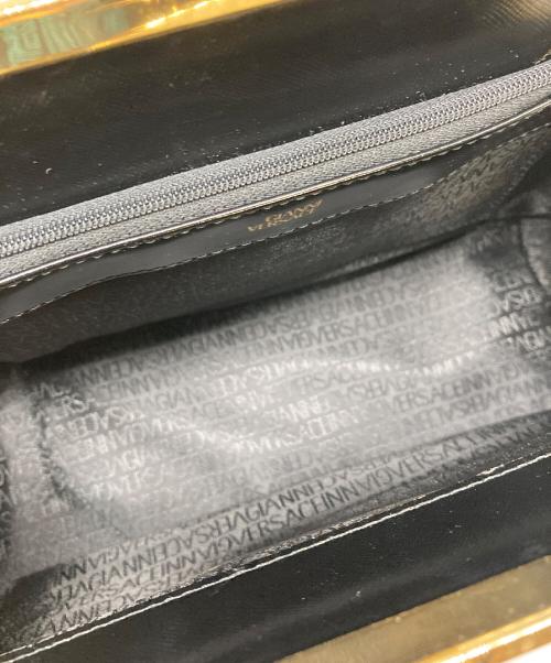 GIANNI VERSACE（ジャンニ・ヴェルサーチ）GIANNI VERSACE (ジャンニ・ヴェルサーチ) がま口ワンショルダーバッグ ブラックの古着・服飾アイテム