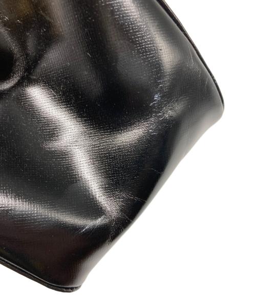 GIANNI VERSACE（ジャンニ・ヴェルサーチ）GIANNI VERSACE (ジャンニ・ヴェルサーチ) がま口ワンショルダーバッグ ブラックの古着・服飾アイテム