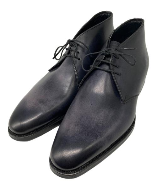 Otsuka（オオツカ）OTSUKA (オオツカ) チャッカーブーツ ブラック サイズ:24 1/2の古着・服飾アイテム