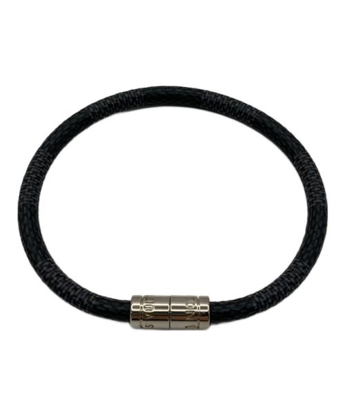 LOUIS VUITTON（ルイ ヴィトン）LOUIS VUITTON (ルイ ヴィトン) ブラスレ・キープイット ダミエ・エベヌ ブラックの古着・服飾アイテム