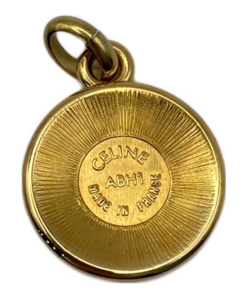 CELINE（セリーヌ）CELINE (セリーヌ) パールモチーフ/ハートビジューネックレス ゴールドの古着・服飾アイテム