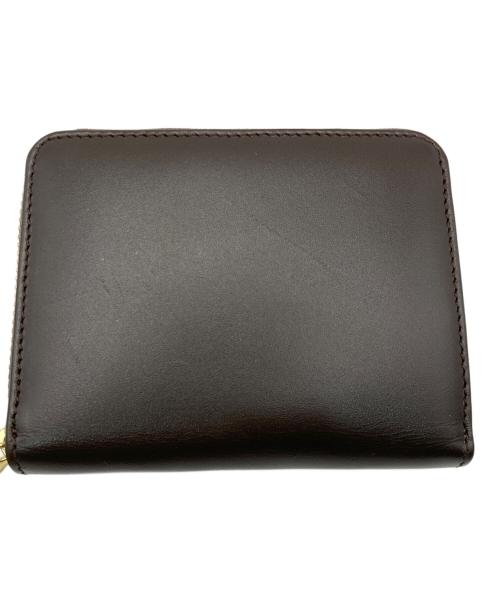 COMME des GARCONS（コムデギャルソン）COMME des GARCONS (コムデギャルソン) ラウンドジップウォレット ブラウンの古着・服飾アイテム