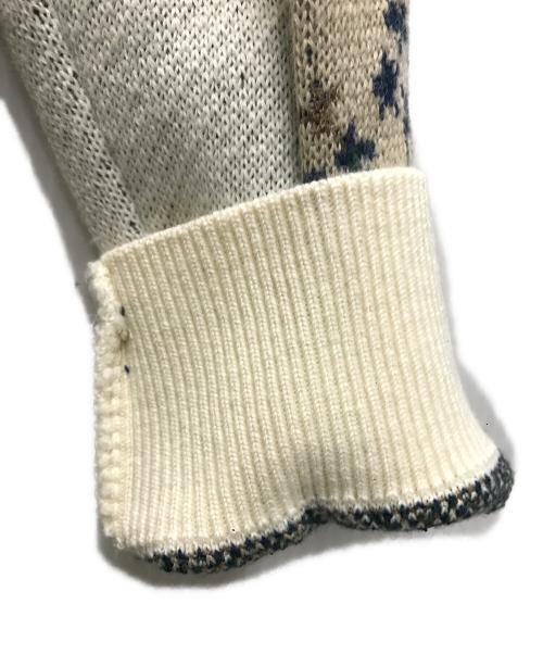 MURRAL（ミューラル）MURRAL (ミューラル) Framed flower knit dress ベージュ サイズ:1の古着・服飾アイテム