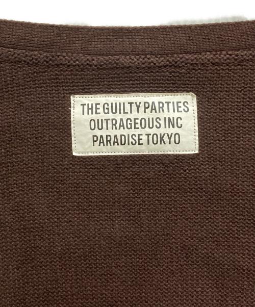 WACKO MARIA（ワコマリア）WACKO MARIA (ワコマリア) CLASSIC CARDIGAN ブラウン サイズ:XLの古着・服飾アイテム