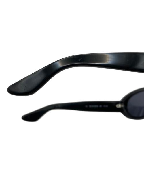GUCCI（グッチ）GUCCI (グッチ) オーバルサングラス ブラック サイズ:51□20の古着・服飾アイテム