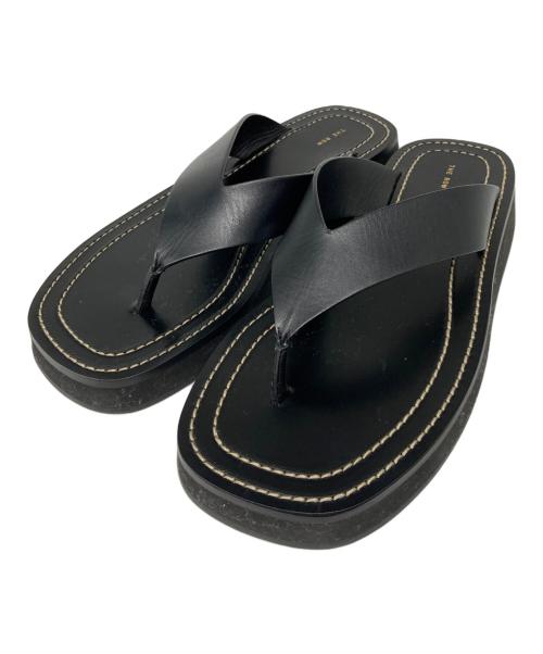 THE ROW（ザ ロウ）THE ROW (ザ ロウ) Ginza Sandal ブラック サイズ:37 1/2の古着・服飾アイテム