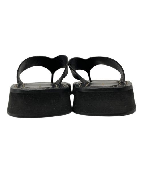 THE ROW（ザ ロウ）THE ROW (ザ ロウ) Ginza Sandal ブラック サイズ:37 1/2の古着・服飾アイテム