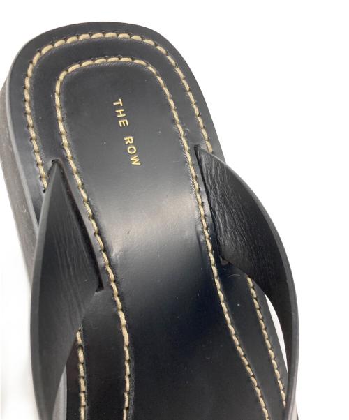 THE ROW（ザ ロウ）THE ROW (ザ ロウ) Ginza Sandal ブラック サイズ:37 1/2の古着・服飾アイテム