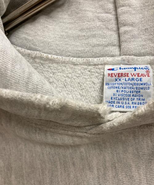 Champion（チャンピオン）Champion (チャンピオン) 90'sリバースウィーブパーカー グレー サイズ:XXLの古着・服飾アイテム