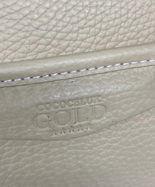 COCOCELUX GOLD（ココセリュックスゴールド）COCOCELUX GOLD (ココセリュックスゴールド) ショルダーバッグ ベージュの古着・服飾アイテム