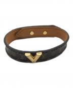 LOUIS VUITTONルイ ヴィトン）の古着「ブラスレ エセンシャルV」｜ブラウン