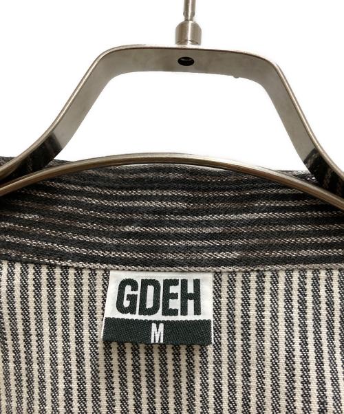 GOODENOUGH（グッドグリーフ）GOOD ENOUGH (グッドイナフ) ヒッコリージップジャケット ブラック サイズ:Mの古着・服飾アイテム