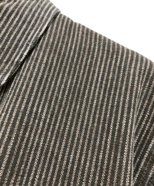 GOODENOUGH（グッドグリーフ）GOOD ENOUGH (グッドイナフ) ヒッコリージップジャケット ブラック サイズ:Mの古着・服飾アイテム