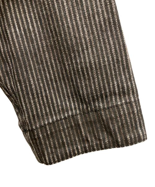 GOODENOUGH（グッドグリーフ）GOOD ENOUGH (グッドイナフ) ヒッコリージップジャケット ブラック サイズ:Mの古着・服飾アイテム