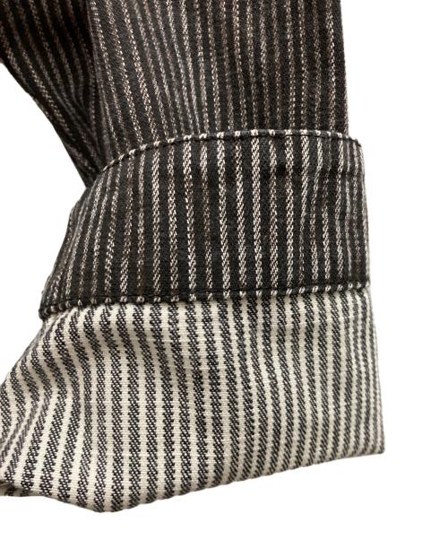 GOODENOUGH（グッドグリーフ）GOOD ENOUGH (グッドイナフ) ヒッコリージップジャケット ブラック サイズ:Mの古着・服飾アイテム