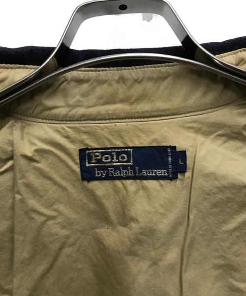RALPH LAUREN（ラルフローレン）RALPH LAUREN (ラルフローレン) 90sA-2 タイプ ウールジャケット ネイビー サイズ:Lの古着・服飾アイテム