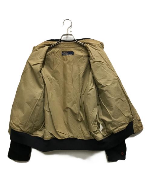 RALPH LAUREN（ラルフローレン）RALPH LAUREN (ラルフローレン) 90sA-2 タイプ ウールジャケット ネイビー サイズ:Lの古着・服飾アイテム