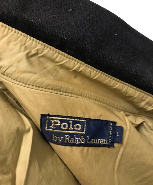 RALPH LAUREN（ラルフローレン）RALPH LAUREN (ラルフローレン) 90sA-2 タイプ ウールジャケット ネイビー サイズ:Lの古着・服飾アイテム