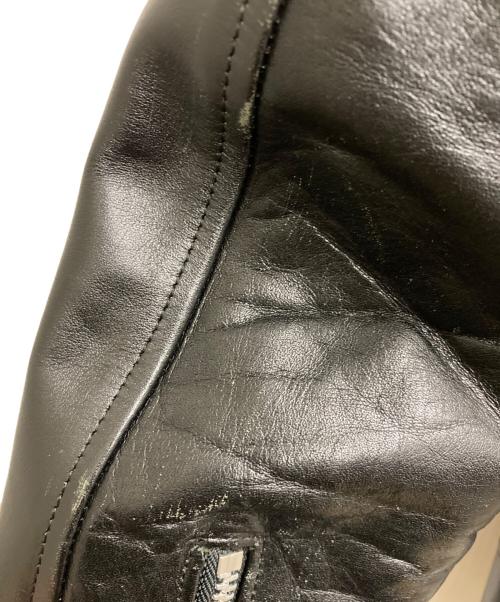 WACKO MARIA（ワコマリア）WACKO MARIA (ワコマリア) カウレザーダブルライダースジャケット ブラック サイズ:Sの古着・服飾アイテム