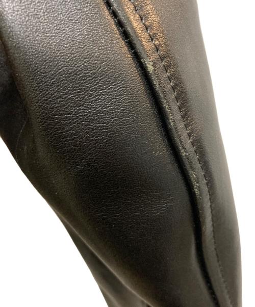 WACKO MARIA（ワコマリア）WACKO MARIA (ワコマリア) カウレザーダブルライダースジャケット ブラック サイズ:Sの古着・服飾アイテム