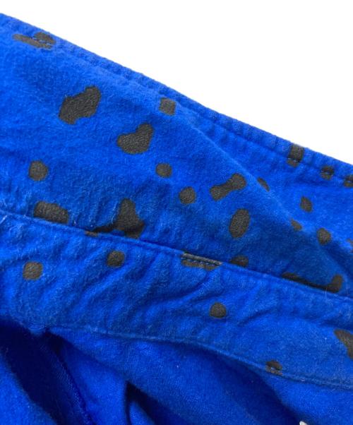 C.E（シーイー）C.E (シーイー キャブエンプト) NOISE FLANNEL BIG SHIRT#2 ブルー サイズ:Mの古着・服飾アイテム