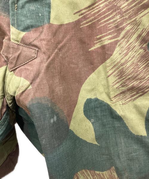 belguim army（ベルギー軍）belguim army (ベルギー軍) 50`Sブラッシュストロークカモパンツ オリーブ サイズ:7の古着・服飾アイテム