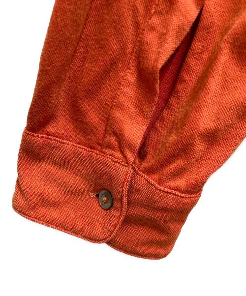 C.P COMPANY（シーピーカンパニー）C.P COMPANY (シーピーカンパニー) L/Sシャツ オレンジ サイズ:3の古着・服飾アイテム
