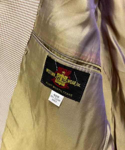 NIVER WESTERN WEAR（ニバー ウエスタン ウェア）NIVER WESTERN WEAR (ニバー ウエスタン ウェア) 80sウェスタンジャケット ブラウン サイズ:40の古着・服飾アイテム