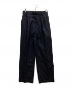 AURALEEオーラリー）の古着「SUPER FINE TROPICAL WOOL SLACKS」｜ネイビー